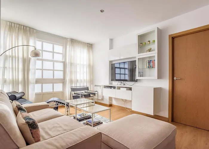 公寓 Precioso Nuevo En El Centro De A Coruna! 拉科鲁尼亚