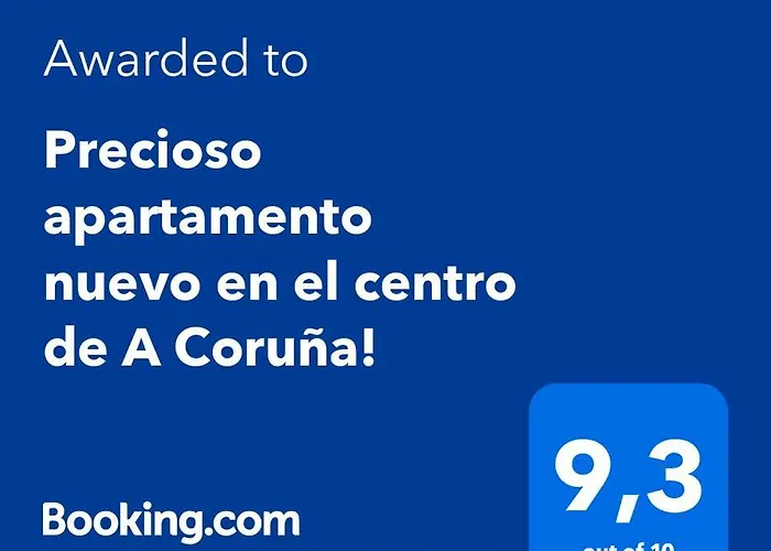 公寓 Precioso Nuevo En El Centro De A Coruna!