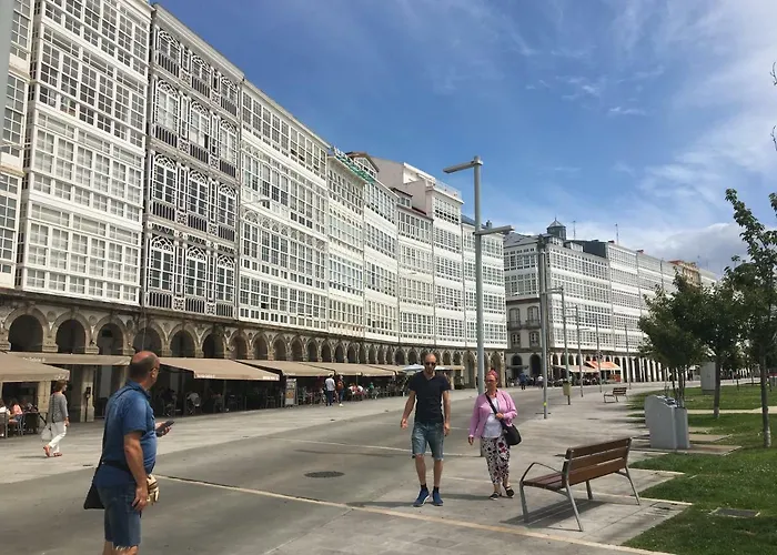 Precioso Nuevo En El Centro De A Coruna! 公寓 *